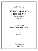 Divertissement - Chocolate 2 Euphonium 2 Tuba Quartet P.O.D. cover